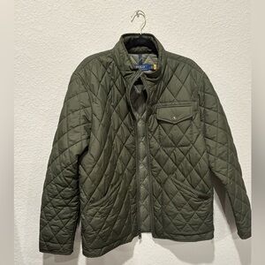 Green Quilted Jacket